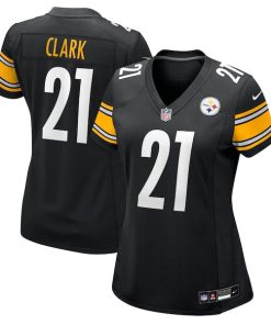 Chuck Clark Pittsburgh Steelers Nike Women's Team Game Jersey - Black