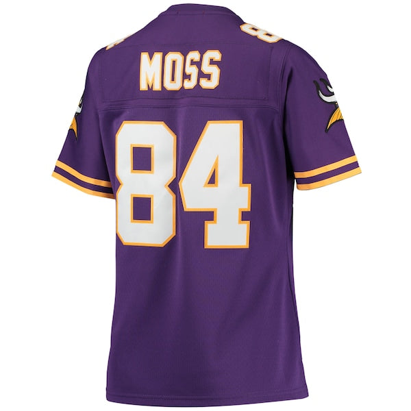 Randy Moss Minnesota Vikings Women's Legacy Replica Team Jersey - Purple - Image 3