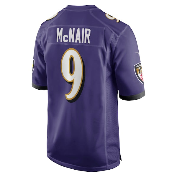 Steve McNair Baltimore Ravens Nike Game Retired Player Jersey - Purple - Image 3