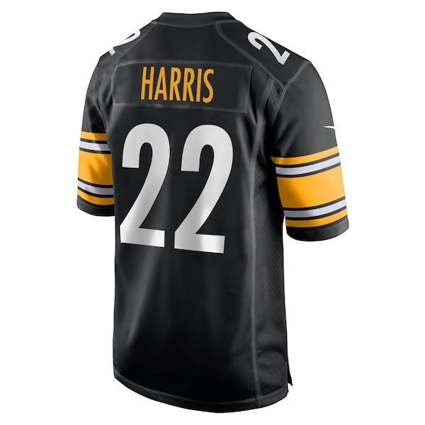 Najee Harris Pittsburgh Steelers Nike Game Jersey - Black - Image 3