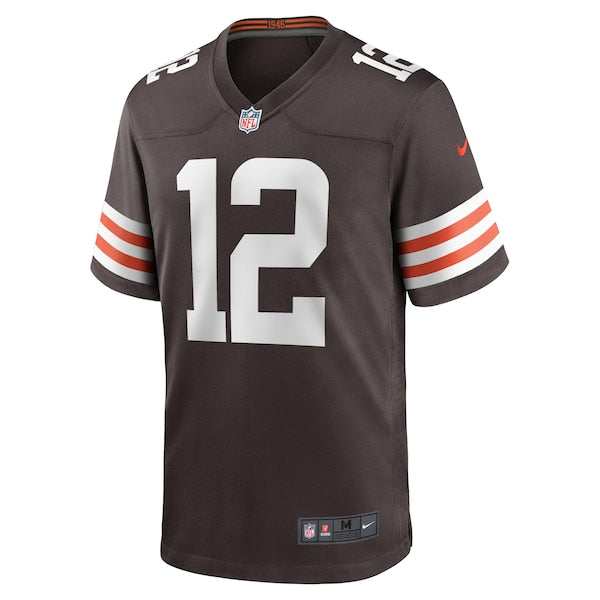 Michael Woods II Cleveland Browns Nike Game Player Jersey - Brown - Image 2