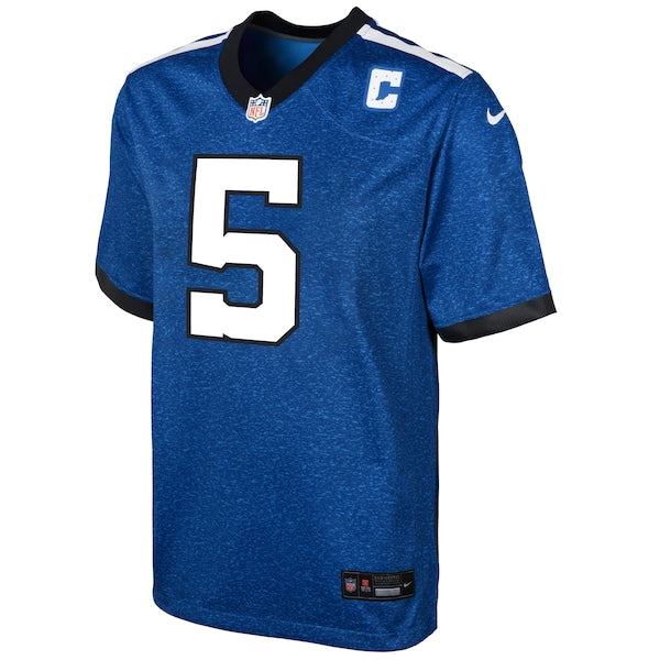 Anthony Richardson Sr. Indianapolis Colts Nike Youth Alternate Indiana Nights Game Jersey - Royal - Image 2