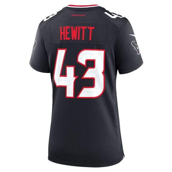 Neville Hewitt Houston Texans Nike Women's Team Game Jersey - Navy - Image 3