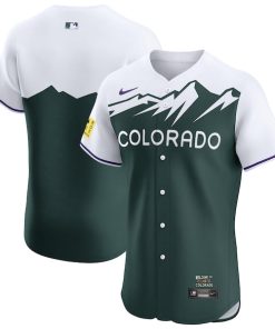 Colorado Rockies Nike City Connect Elite Jersey - Green