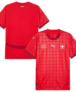 Switzerland National Team Puma 2025 Replica Jersey - Red