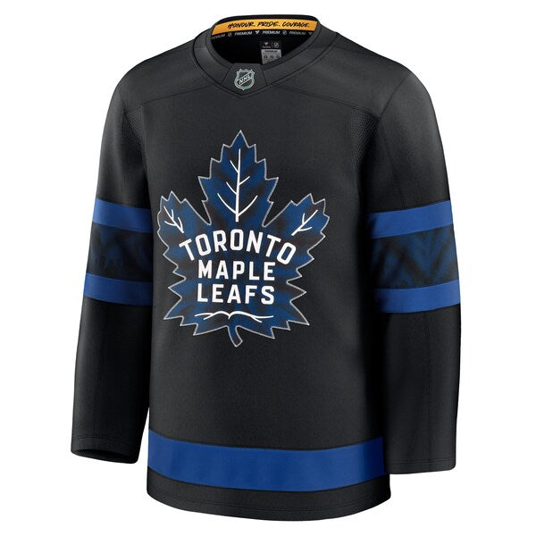 Toronto Maple Leafs Alternate Premium Jersey - Black/Blue/White - Image 5