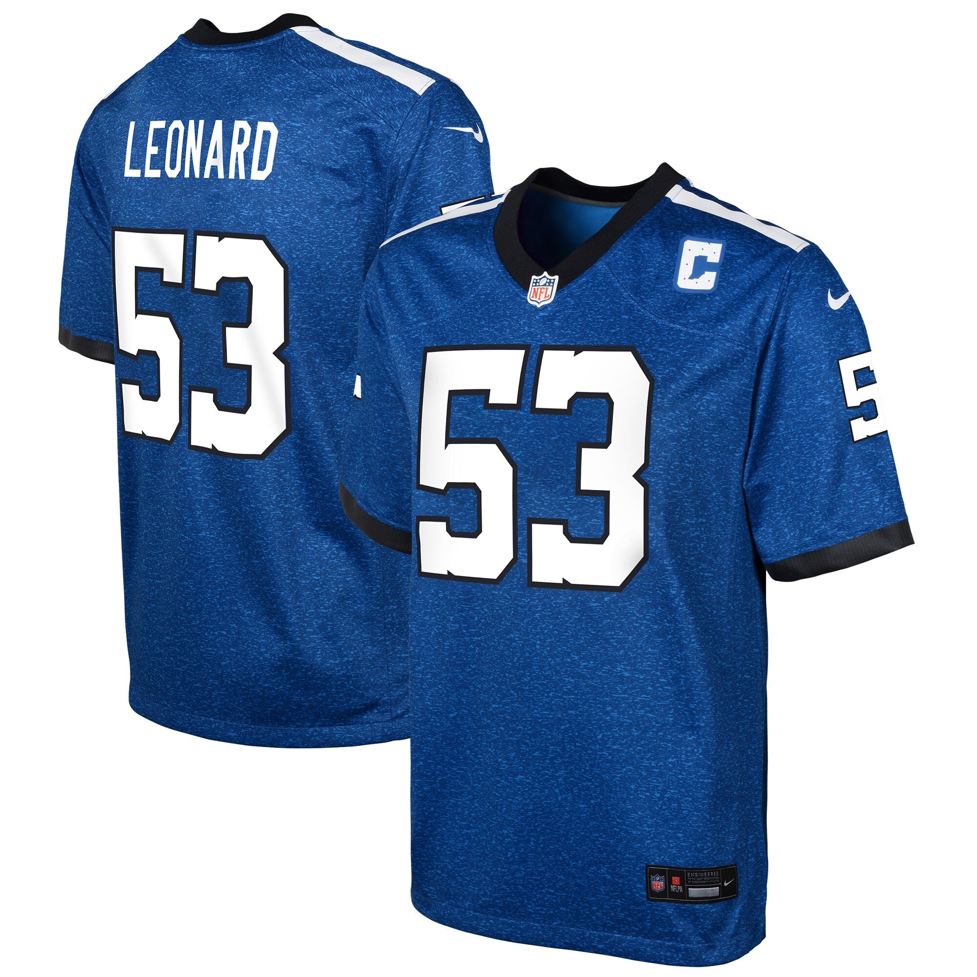 Shaquille Leonard Indianapolis Colts Nike Youth Game Jersey - Royal/Blue - Image 6