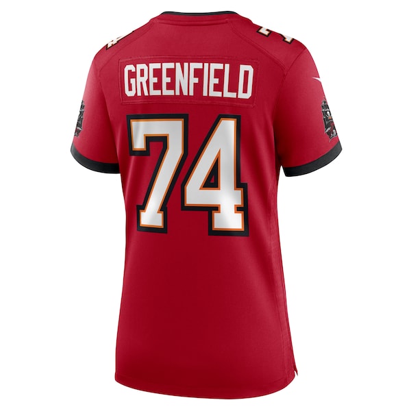 Garret Greenfield Tampa Bay Buccaneers Nike Women's Team Game Jersey - Red - Image 3