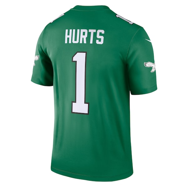 Jalen Hurts Philadelphia Eagles Nike Alternate Legend Player Jersey - Kelly Green - Image 3