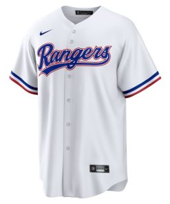 Alternative view of Jonah Heim Texas Rangers Nike Home Replica Jersey - White