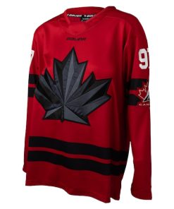 Alternative view of Connor McDavid Hockey Canada Women's 2026 Replica Jersey - Red