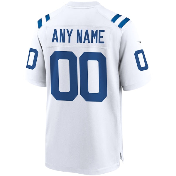 Indianapolis Colts Nike Custom Game Jersey - White - Image 4
