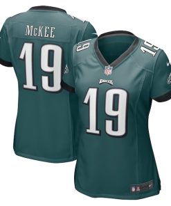 Tanner McKee Philadelphia Eagles Nike Women's Team Game Jersey - Midnight Green