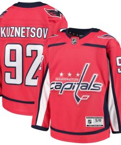 Evgeny Kuznetsov Washington Capitals Youth Home Premier Player Jersey - Red