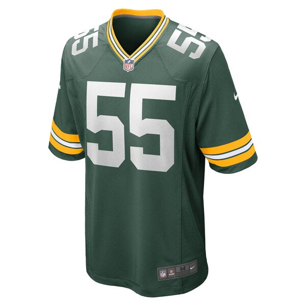 Kingsley Enagbare Green Bay Packers Nike Game Player Jersey - Green - Image 2