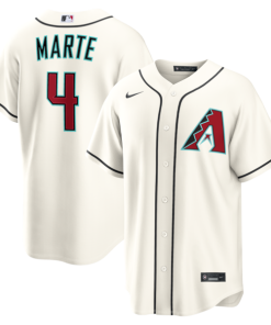 Ketel Marte Arizona Diamondbacks Nike Home Replica Jersey - Cream