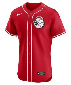 Alternative view of Cincinnati Reds Nike Alternate Elite Jersey - Red