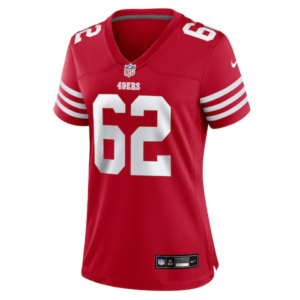 Austen Pleasants San Francisco 49ers Nike Women's Team Game Jersey - Scarlet - Image 2