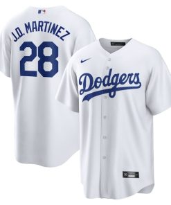 J.D. Martinez Los Angeles Dodgers Nike Home Replica Jersey - White