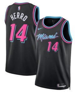 Tyler Herro Miami Heat Nike Unisex 2025/26 Swingman Jersey - Black - City Edition