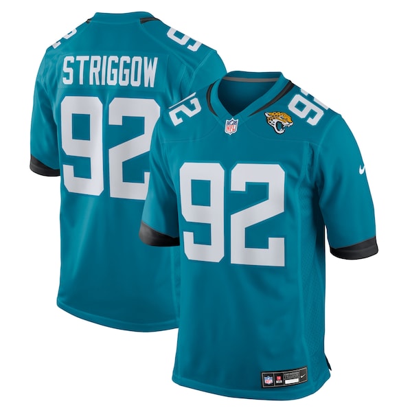 Danny Striggow Jacksonville Jaguars Nike Team Game Jersey - Teal