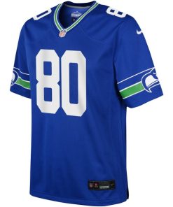 Alternative view of Steve Largent Seattle Seahawks Nike Youth Alternate Retired Player Game Jersey - Royal