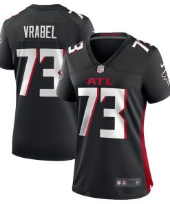 Tyler Vrabel Atlanta Falcons Nike Women's Player Game Jersey - Black