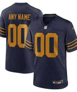 Alternative view of Green Bay Packers Nike The 1923 Classic Game Custom Jersey - Navy/White/Green