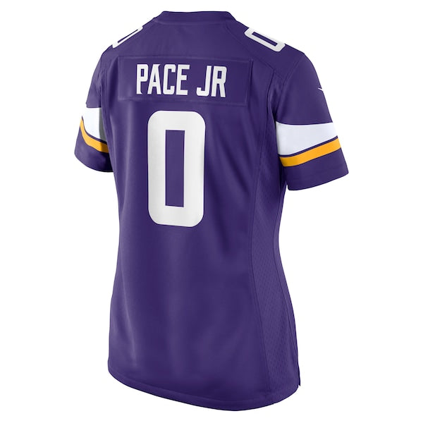 Ivan Pace Jr Minnesota Vikings Nike Women's Game Jersey - Purple/White - Image 4