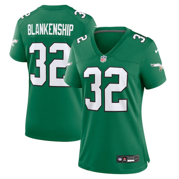 Reed Blankenship Philadelphia Eagles Nike Women's Alternate Game Jersey - Kelly Green