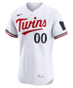 Alternative view of Minnesota Twins Nike  Home Elite Pick-A-Player Retired Roster Jersey - White