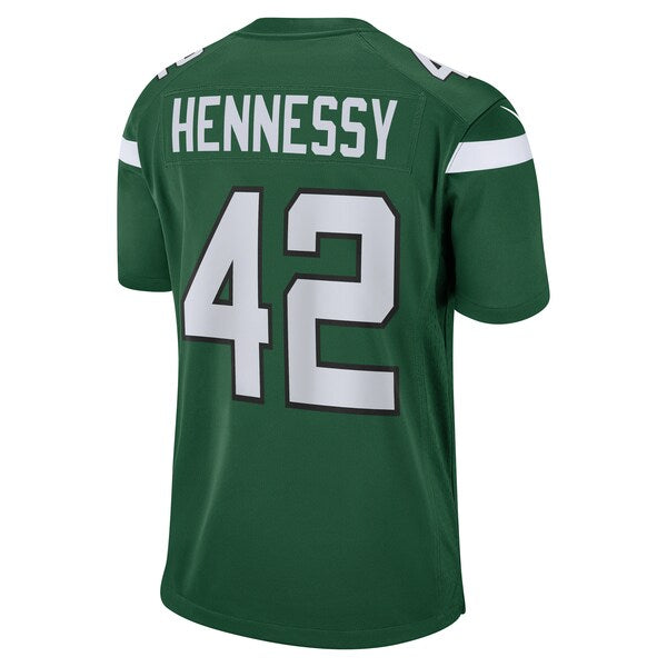 Thomas Hennessy New York Jets Nike Game Jersey - Gotham Green - Image 3