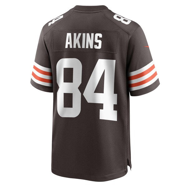 Jordan Akins Cleveland Browns Nike Team Game Jersey - Brown - Image 3