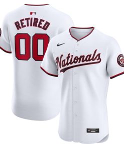 Washington Nationals Nike Home Elite Pick-A-Player Retired Roster Jersey - White