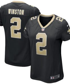 Jameis Winston New Orleans Saints Nike Women's Game Jersey - Black