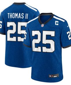 Rodney Thomas II Indianapolis Colts Nike Indiana Nights Alternate Game Jersey - Royal/Royal