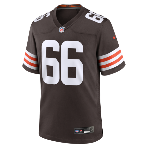 Joshua Miles Cleveland Browns Nike Team Game Jersey - Brown - Image 2