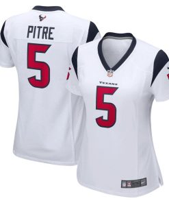 Jalen Pitre Houston Texans Nike Women's Game Player Jersey - White/Navy