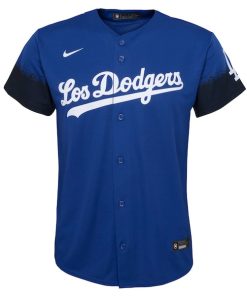 Alternative view of Freddie Freeman Los Angeles Dodgers Nike Youth City Connect Replica Player Jersey - Royal