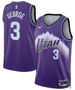 Keyonte George Utah Jazz Nike Unisex Swingman Jersey - Icon Edition - Purple