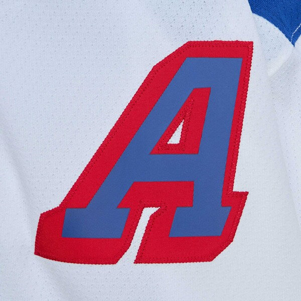 Brian Leetch New York Rangers Alternate Captain Patch 1993/94 Blue Line Player Jersey - White - Image 4
