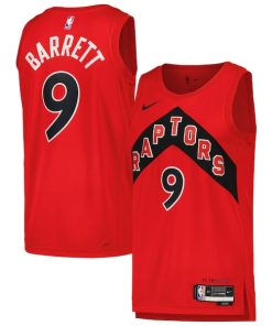 RJ Barrett Toronto Raptors Nike Unisex Swingman Player Jersey - Icon Edition - Red
