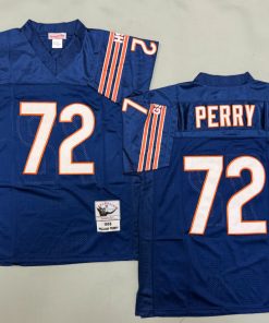 William Perry Chicago Bears Authentic Throwback Retired Player Jersey