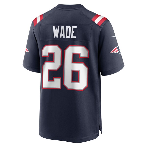 Shaun Wade New England Patriots Nike Game Jersey - Navy - Image 3