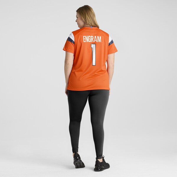 Evan Engram Denver Broncos Nike Women's Team Game Jersey - Orange - Image 8