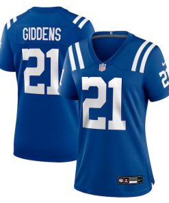 DJ Giddens Indianapolis Colts Nike Women's Team Game Jersey -  Royal