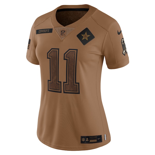 Micah Parsons Dallas Cowboys Nike Women's 2023 Salute To Service Limited Jersey - Brown - Image 2