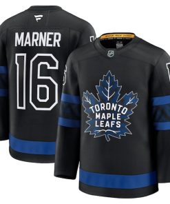 Mitch Marner Toronto Maple Leafs  Alternate Premium Jersey - Black/Blue