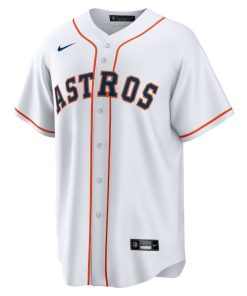 Alternative view of Christian Walker Houston Astros Nike  Youth Home Replica Jersey - White