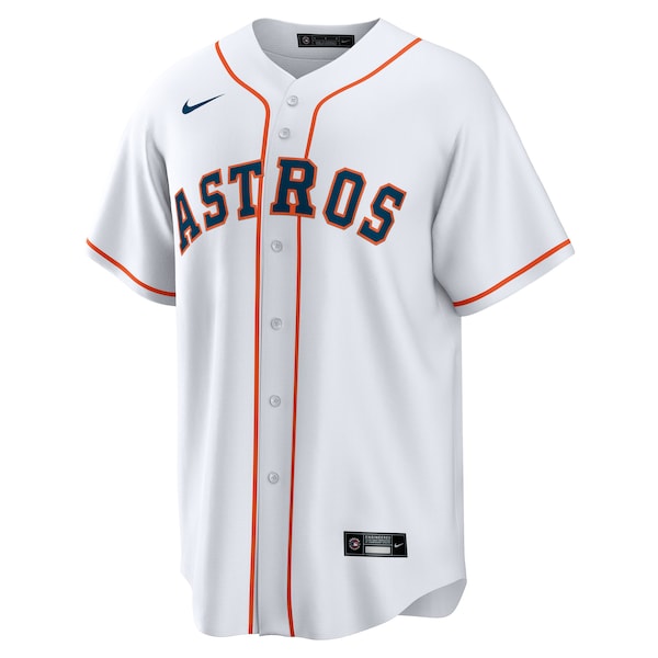 Christian Walker Houston Astros Nike Home Replica Jersey - White - Image 2